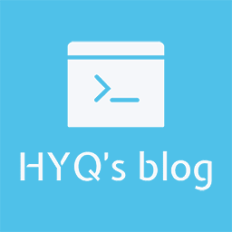 HYQ's blog