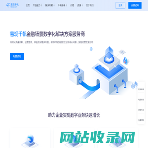 易观千帆-金融场景数字化解决方案服务商