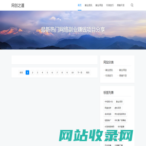 网创之道 - 最新热门网络副业项目分享