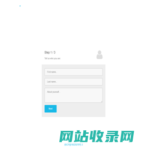 Bootstrap Multi Step Registration Form Template