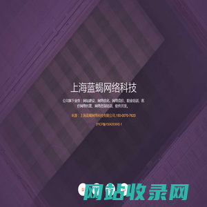 上海蓝蝎网络科技有限公司_专注医疗网络托管,微信运营托管，团队打造！