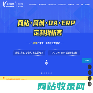 企业网站建设|江门网站建设|OA定制|ERP系统开发-析客网络