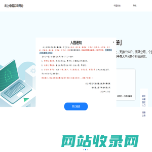 云上中国公司开办