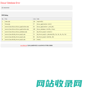 www.3hike.com - Database Error