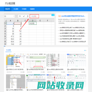 IT小知识网 - 您身边的IT知识教程库！