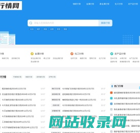 行情网 - 钢材行情,金属行情,废金属行情,农产品行情,化工行情,水泥行情