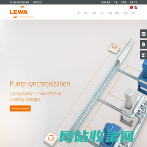 LEWA, 泵制造商 配料系统 | LEWA