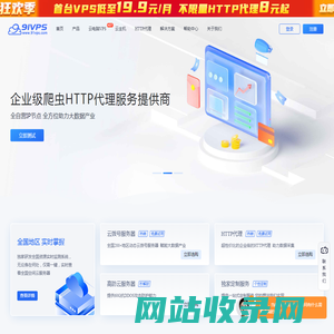 91VPS-企业级拨号vps服务器_HTTP代理_高防云服务器提供商