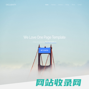 Exclusivity - Free Bootstrap 4 Template