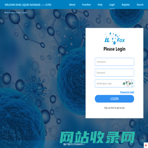 IONIC LIQUID DATABASE ——ILTOX