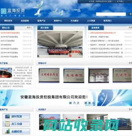 首页 - 安徽蓝海投资控股集团有限公司