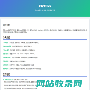 个人简历