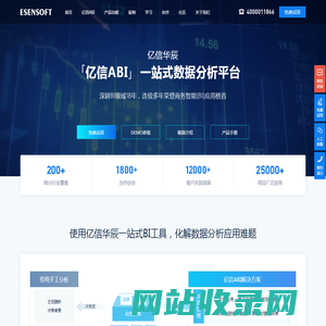 亿信ABI商业智能软件-一站式数据分析BI软件工具