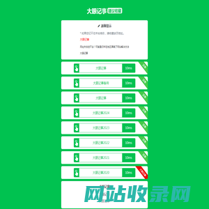 大眼记事