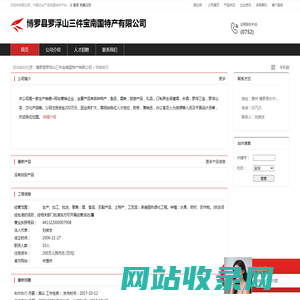 博罗县罗浮山三件宝南国特产有限公司：生产,加工,批发,零售,酒,食品,农副产品,土特产