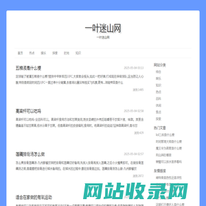 一叶迷山网
