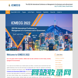 9th ICMECG 2022-Management of e-Commerce and e-Government