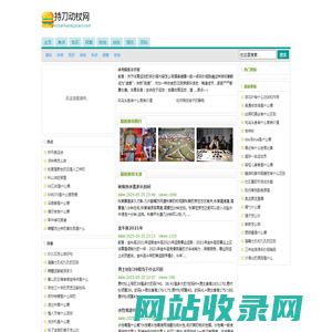 持刀动杖网