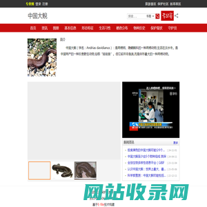 中国大鲵-  濒危物种志