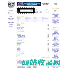 ICminer.com 盛明零件网,集成电路IC专业交易平台,15000万IC货源,芯片技术资料,Parts Search, Datasheets Search, Cross-References Search, and Electronic Components