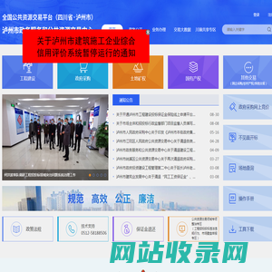 全国公共资源交易平台（四川省·泸州市）