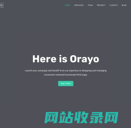 Orayo - Website Templates