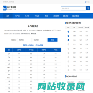 今日油价_今日油价95、92号汽油价格_柴油价格 - 油价查询网