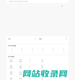 天气预报 - 24小时 7天 天气预报 生活指数 - 查天气网