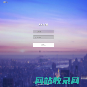 系统登录 · 大老板