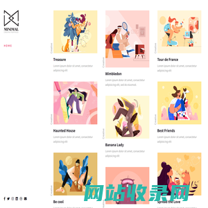 Minimal | Bootstrap portfolio template