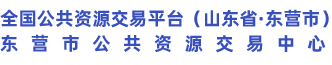 东营市公共资源交易网(新)